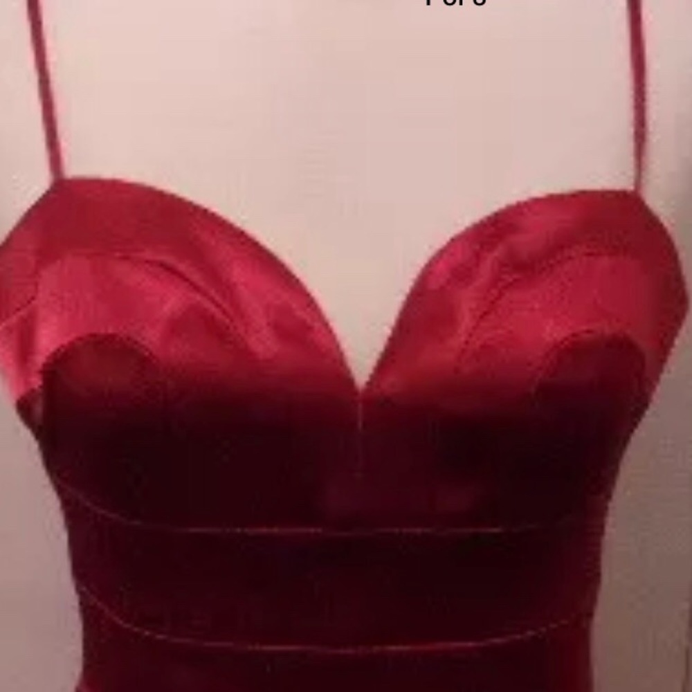 OC By OC  OC OLEG CASSINI RED DRESS